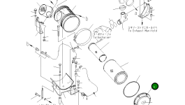 Крышка 600-184-1632 Komatsu