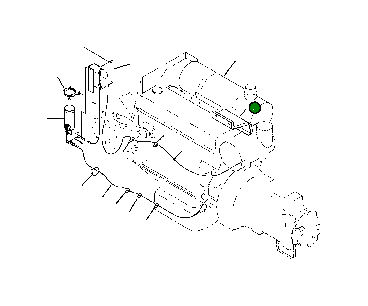 Крышка 208-01-58230 Komatsu