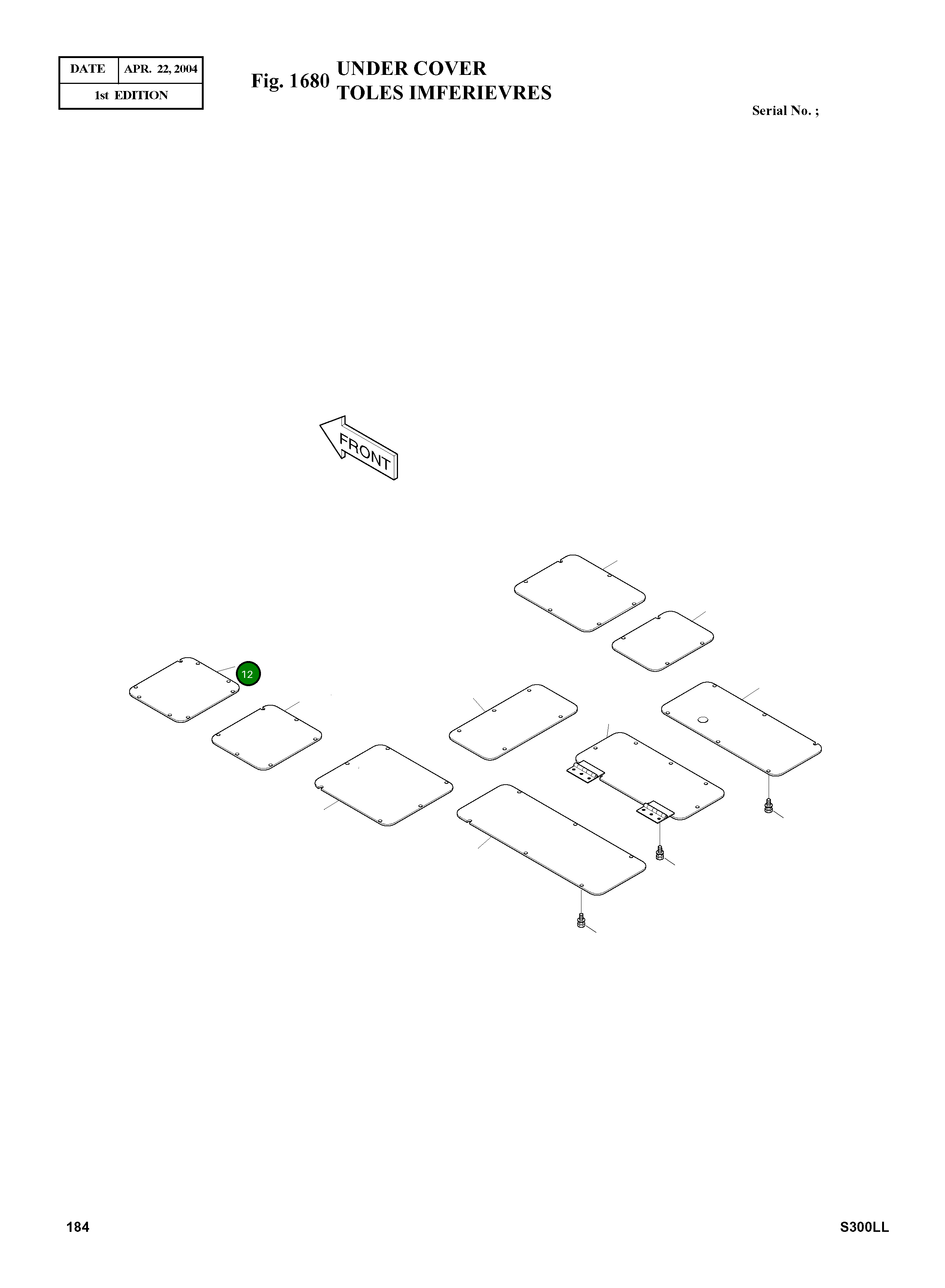 Крышка 2627-1772A  Komatsu