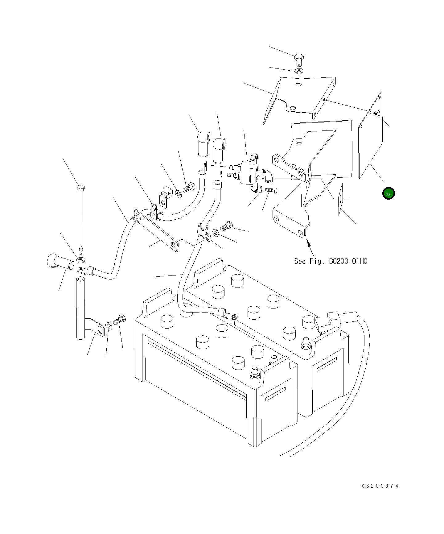 Крышка 22U-01-31290 Komatsu