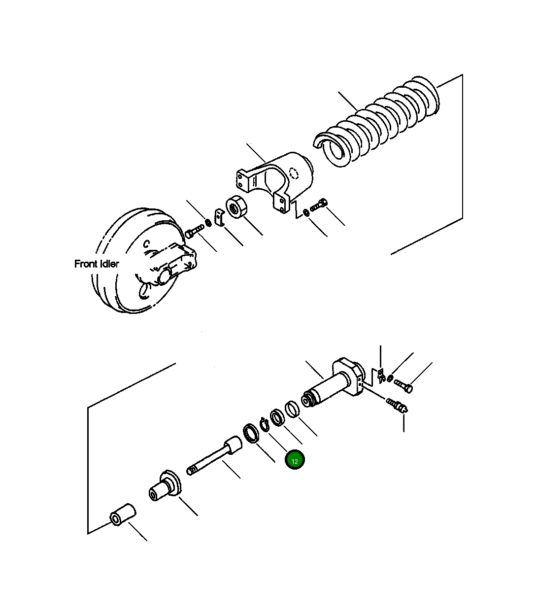Кольцо 04054-07525 Komatsu