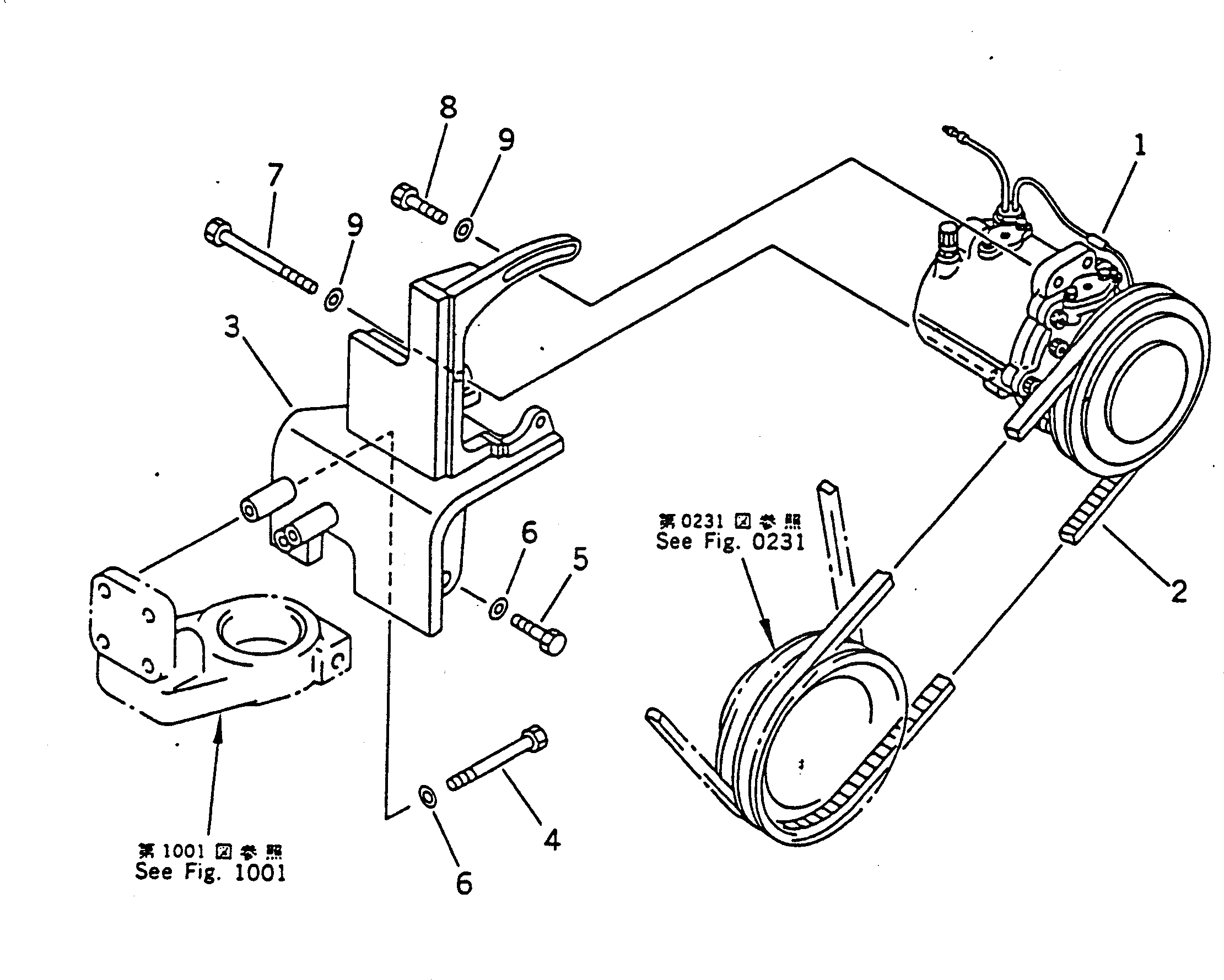Болт 203-978-5350 Komatsu