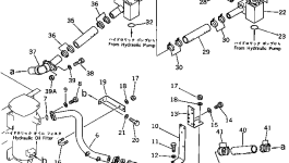 Трубка 205-62-82590 Komatsu