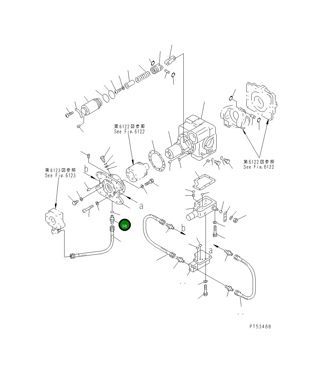 Кольцо уплотнительное (O-Ring) 26C-61-12620 Komatsu