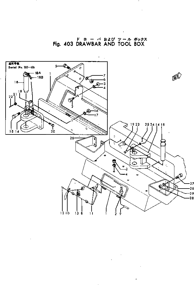 Болт 01000-31670 Komatsu