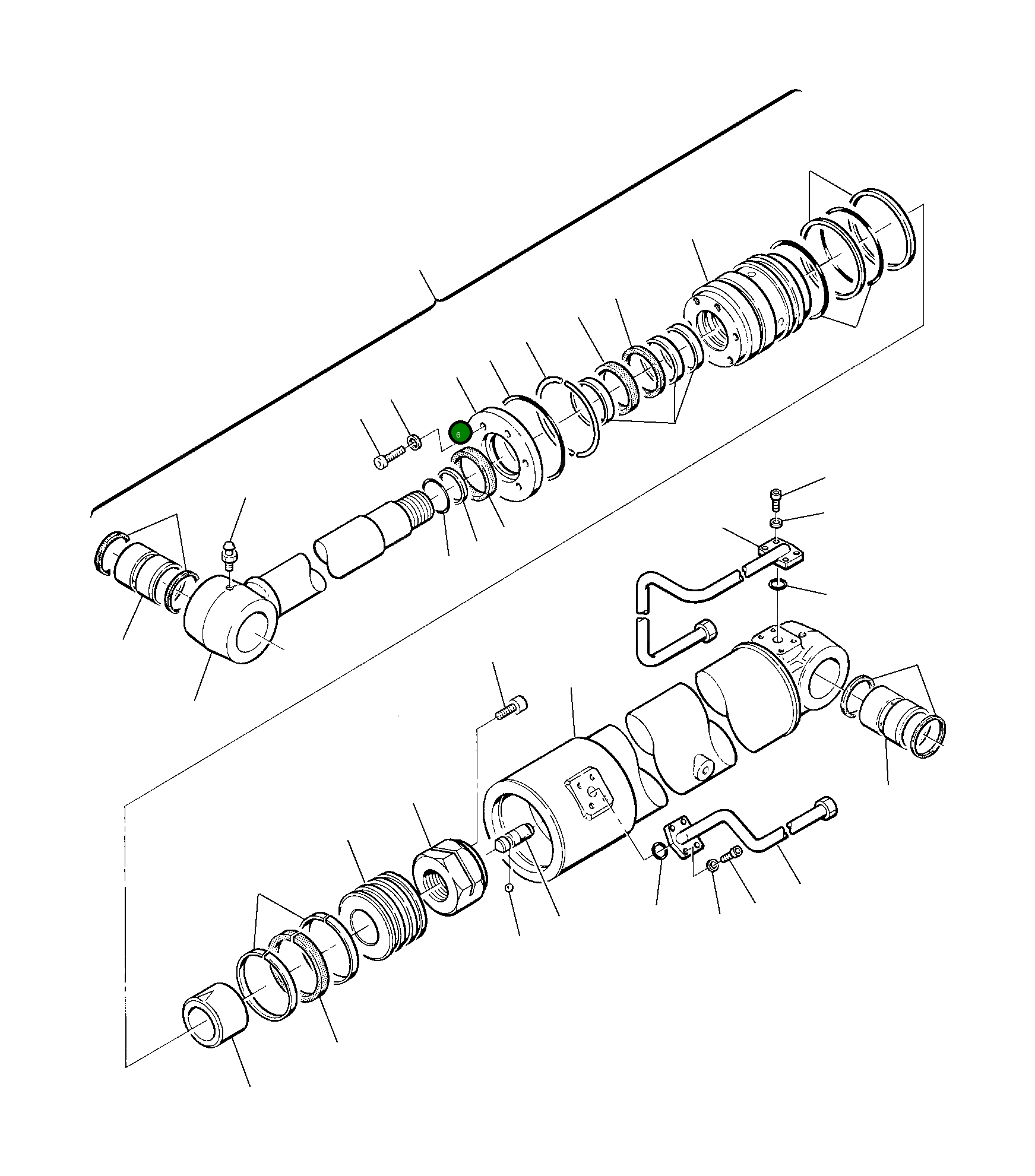 Крышка 21D-61-12130 Komatsu