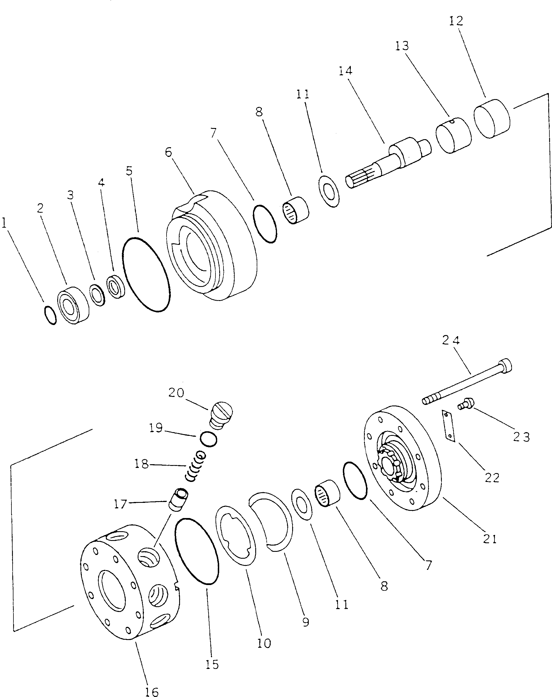 Кольцо уплотнительное (O-Ring) BW252626  Komatsu