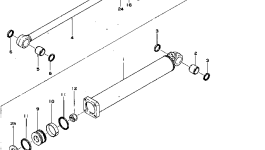 Сальник 07178-06540 Komatsu
