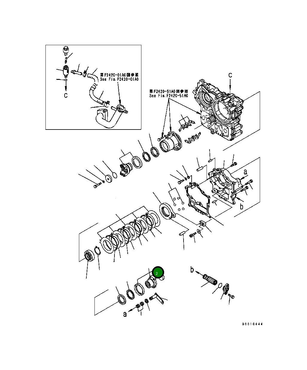 Крышка 419-15-13591  Komatsu