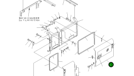 Крышка 20Y-54-25932 Komatsu