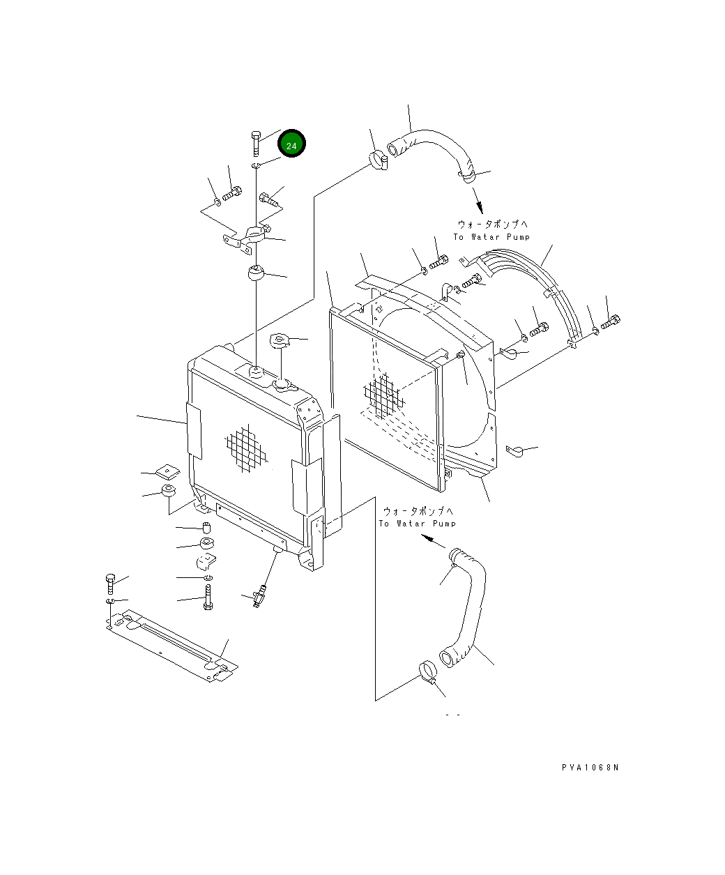 Болт 01010-51460 Komatsu