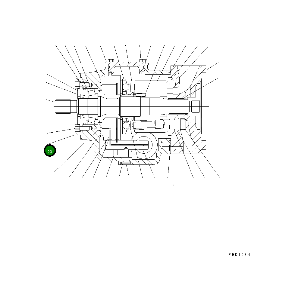 Болт TM8072-101 Komatsu