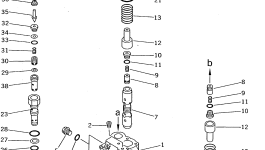 Клапан 706-76-71350 Komatsu