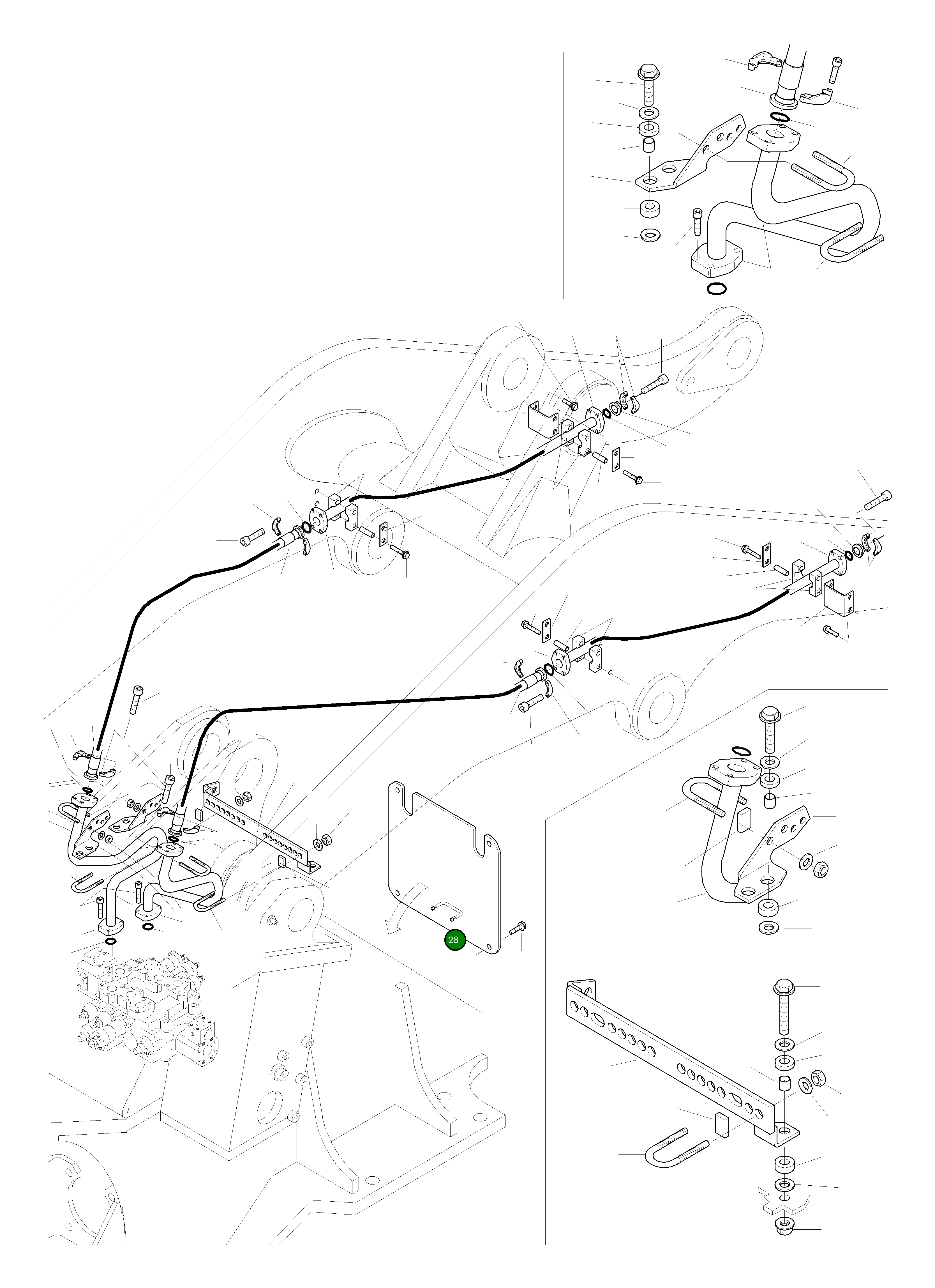 Крышка 419-877-H150 Komatsu