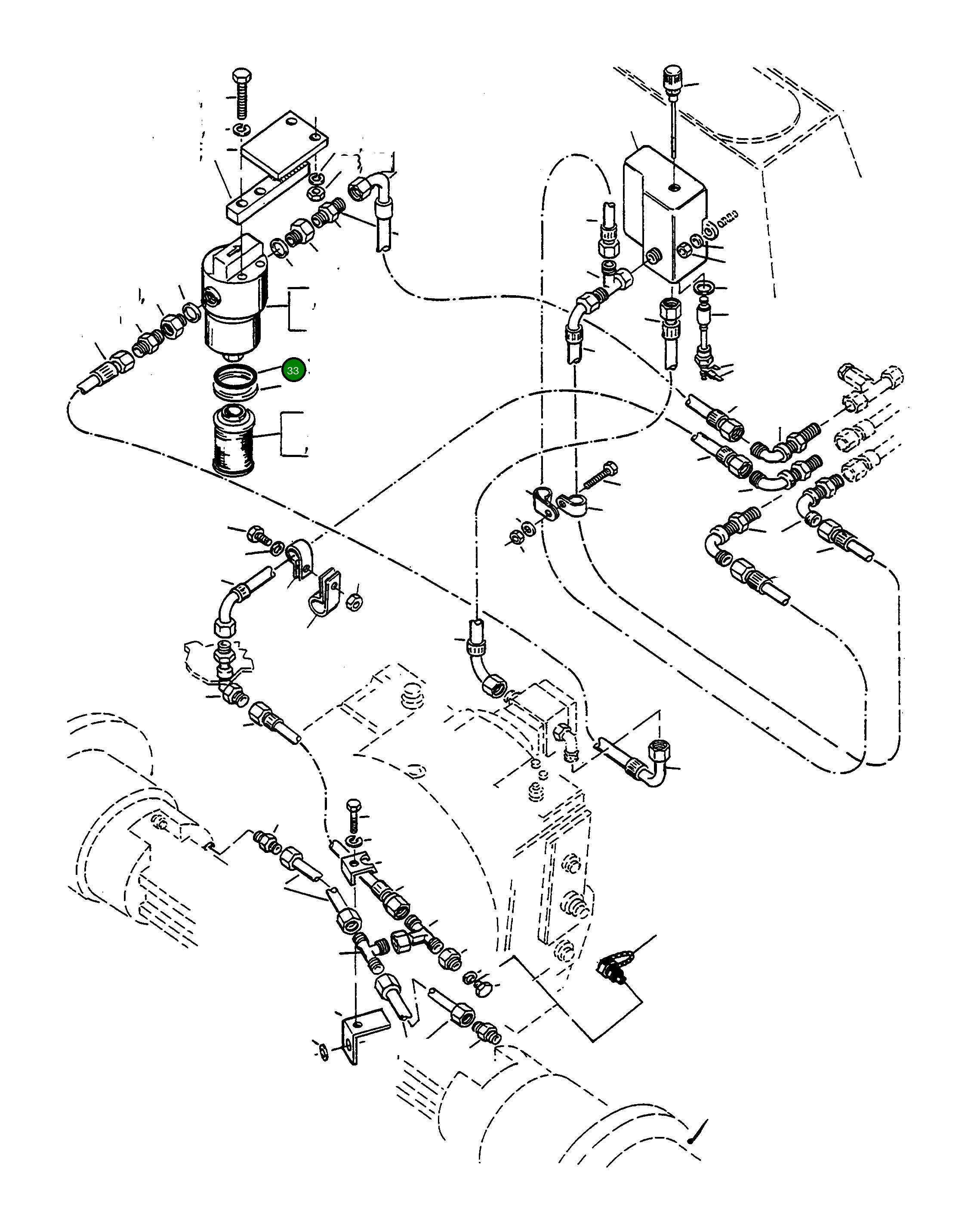 Кольцо уплотнительное (O-Ring) 4909633M1 Komatsu