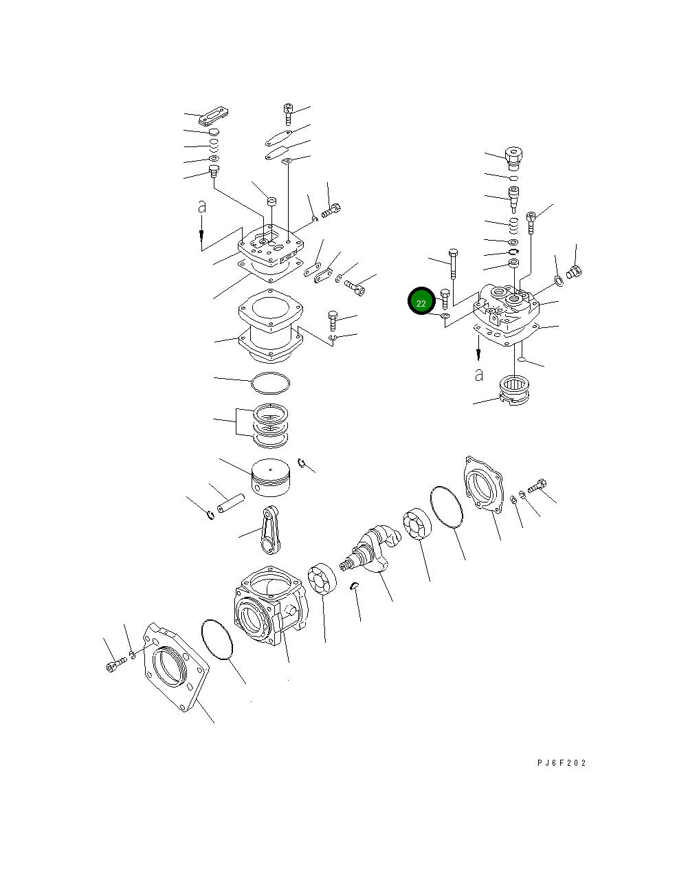 Болт DK487088-1000 Komatsu