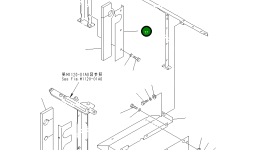 Крышка 207-54-62730 Komatsu