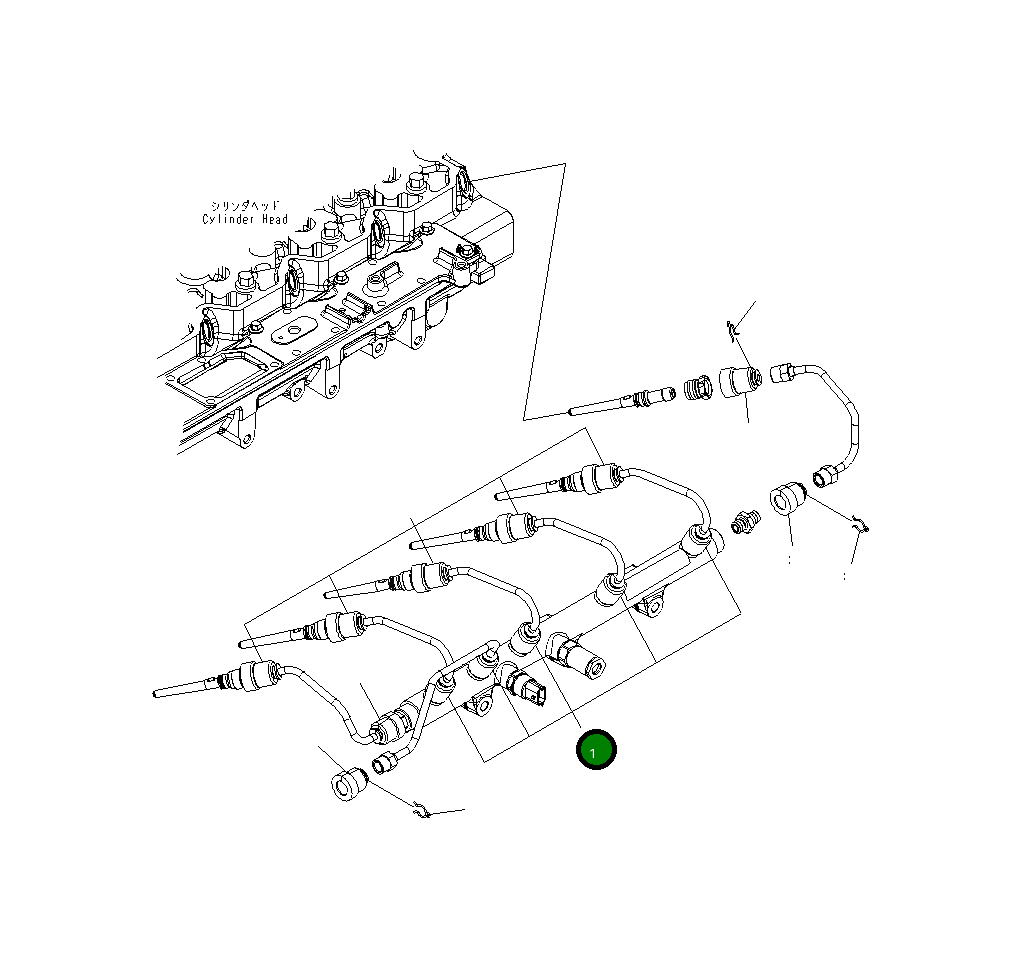 Крышка 6745-71-9710  Komatsu