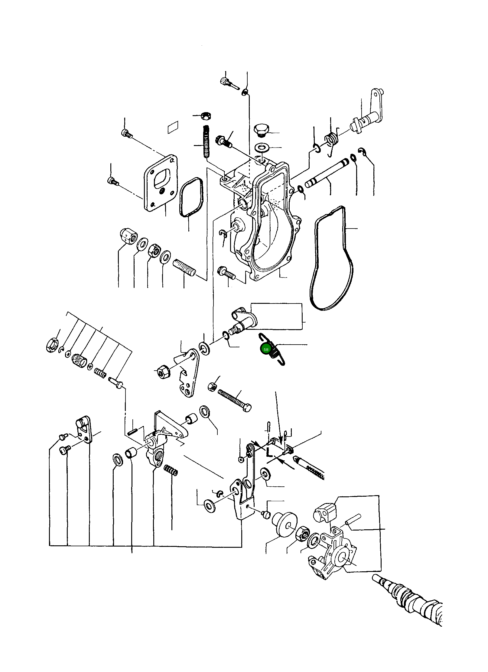 Кольцо уплотнительное (O-Ring) YMR000258 Komatsu