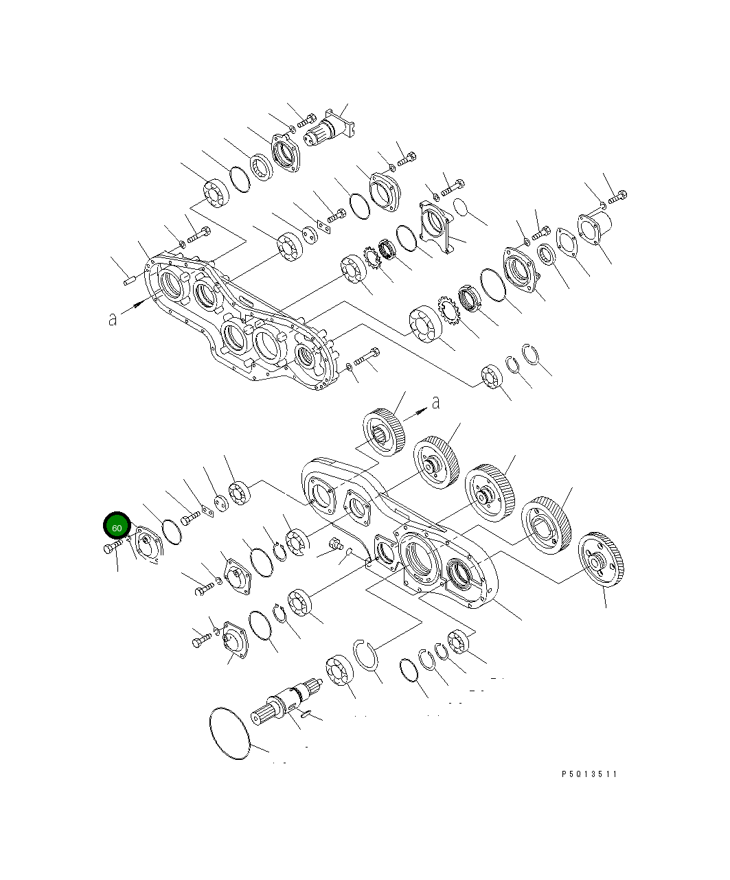 Крышка 196-38-11250 Komatsu