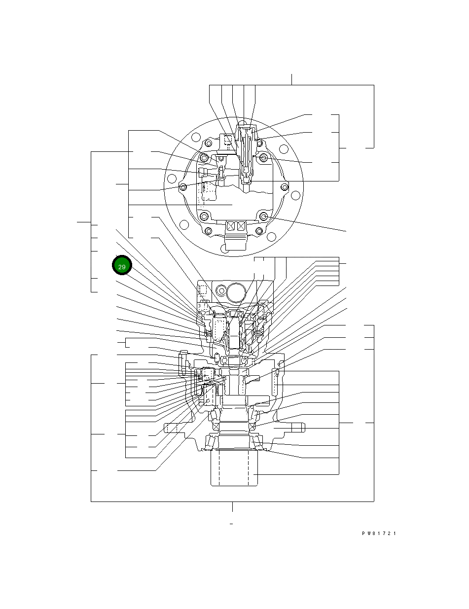Кольцо уплотнительное (O-Ring) YM24325-001100  Komatsu