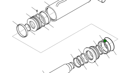 Кольцо уплотнительное (O-Ring) FDT1401136 Komatsu