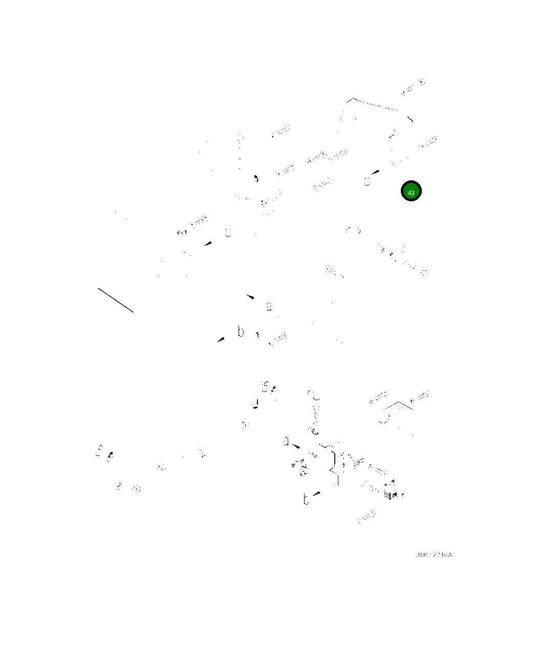 Крышка 2A6-06-A0011  Komatsu