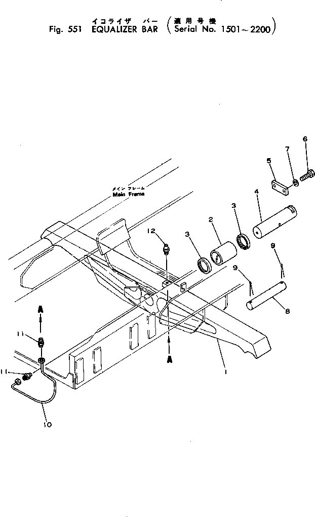 Болт 01018-31435 Komatsu