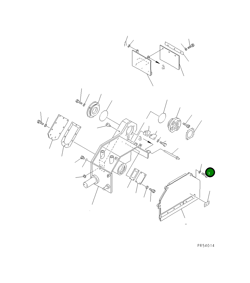 Болт 01252-51050 Komatsu