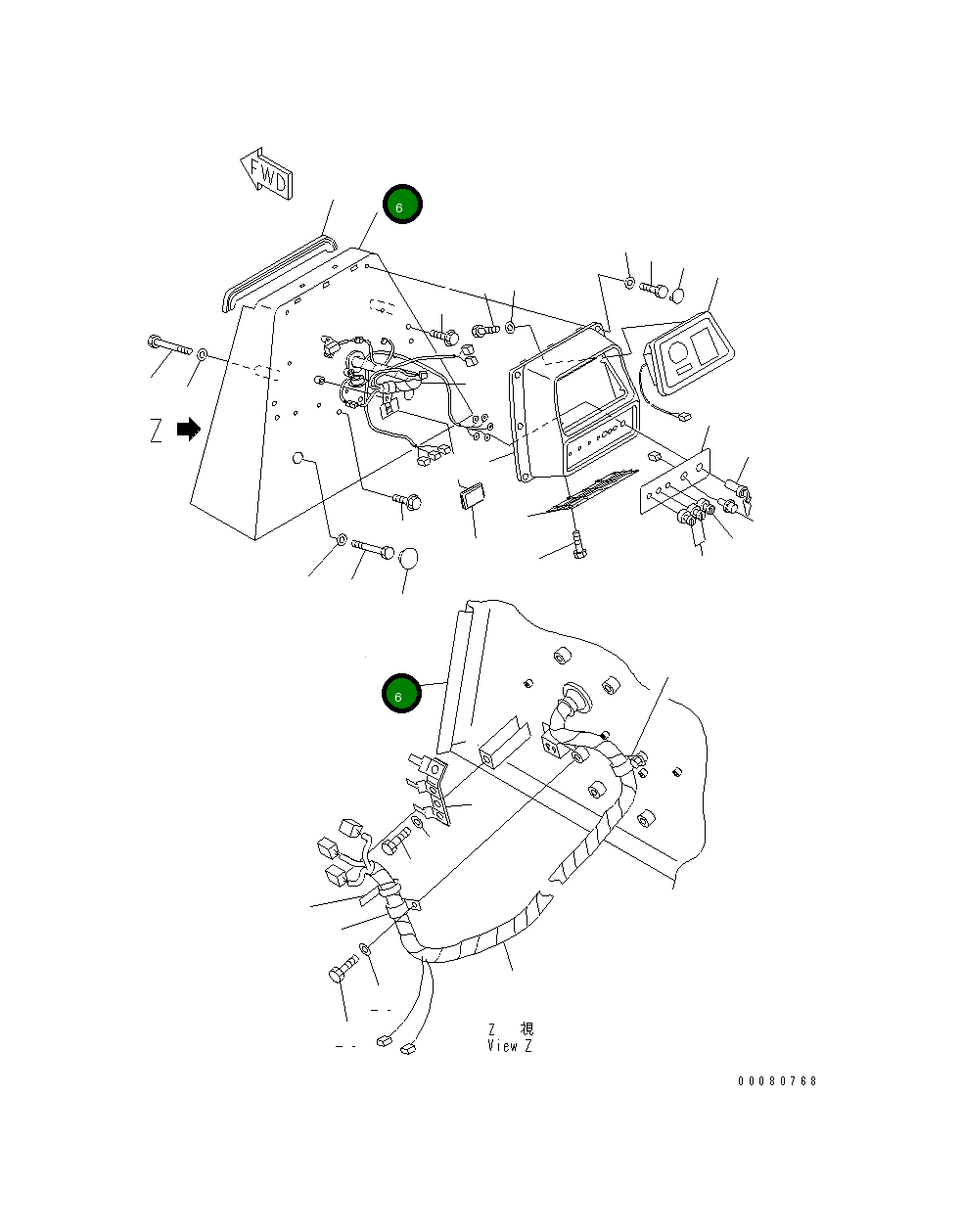 Крышка 17A-54-17420 Komatsu