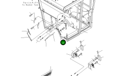 Крышка 23B-952-1161 Komatsu