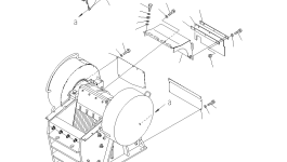 Крышка 8221-70-2522 Komatsu