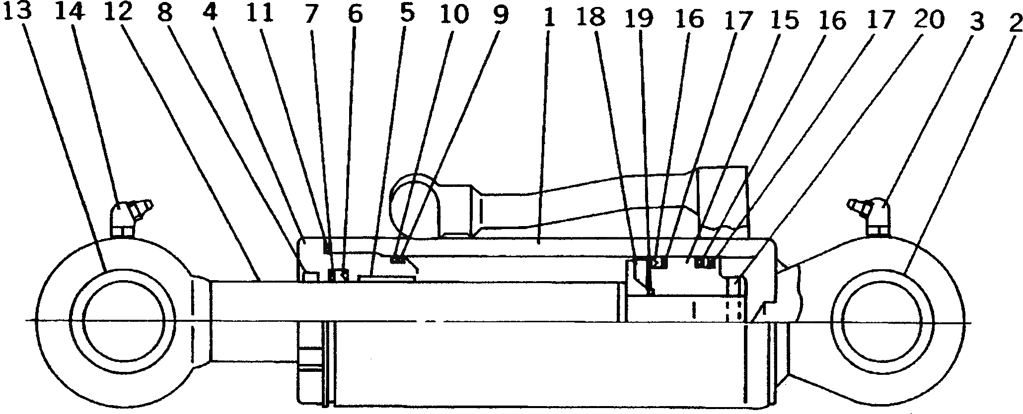 Кольцо уплотнительное (O-Ring) 362-Z56-4160  Komatsu