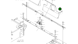 Крышка 195-54-77513 Komatsu