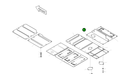 Крышка 2621-2412B Komatsu