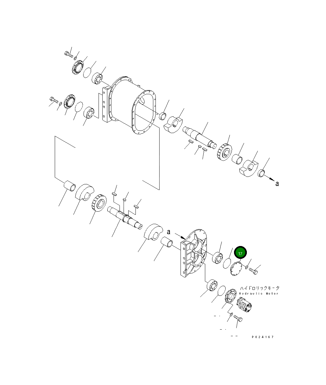 Кольцо уплотнительное (O-Ring) 07000-A5180  Komatsu