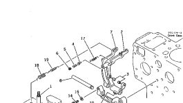 Вал KT15221-5615-1 Komatsu