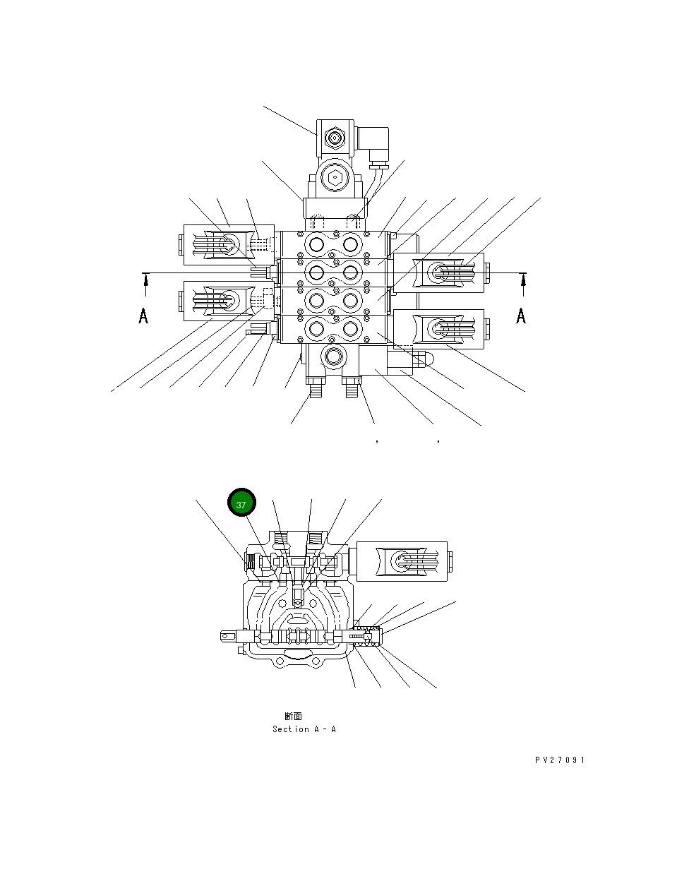 Кольцо уплотнительное (O-Ring) UN731191010 Komatsu