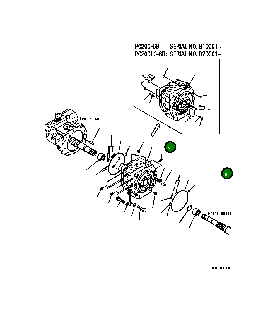 Кольцо уплотнительное (O-Ring) 07000-B2014 Komatsu