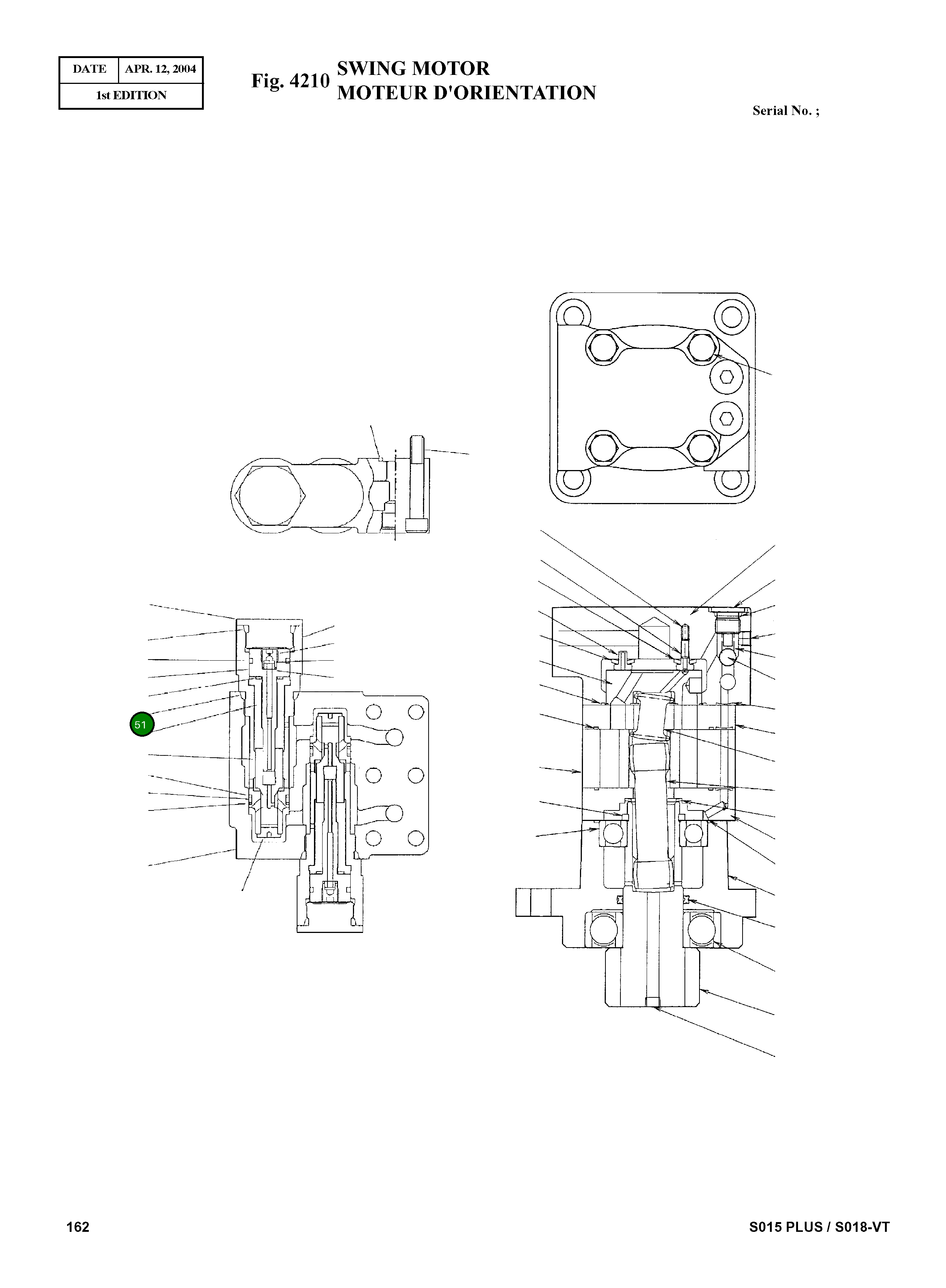 Кольцо уплотнительное (O-Ring) A40001-28 Komatsu