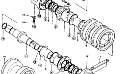 Втулка 154-30-26213 Komatsu