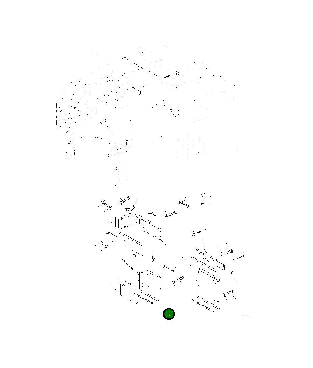 Крышка 425-54-51681  Komatsu