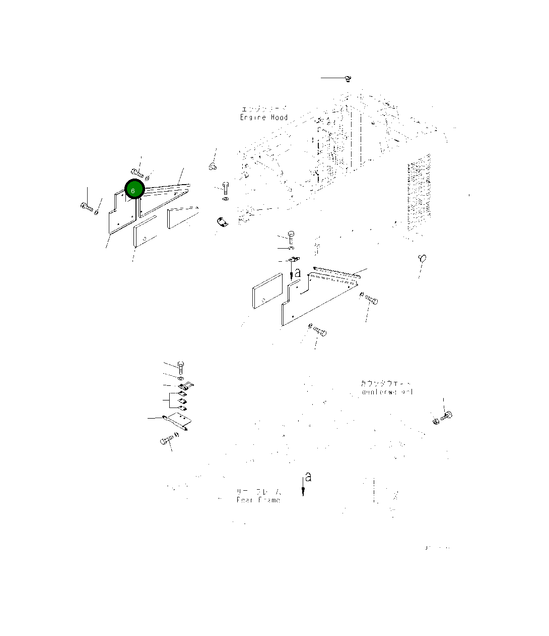 Крышка 418-54-51430  Komatsu