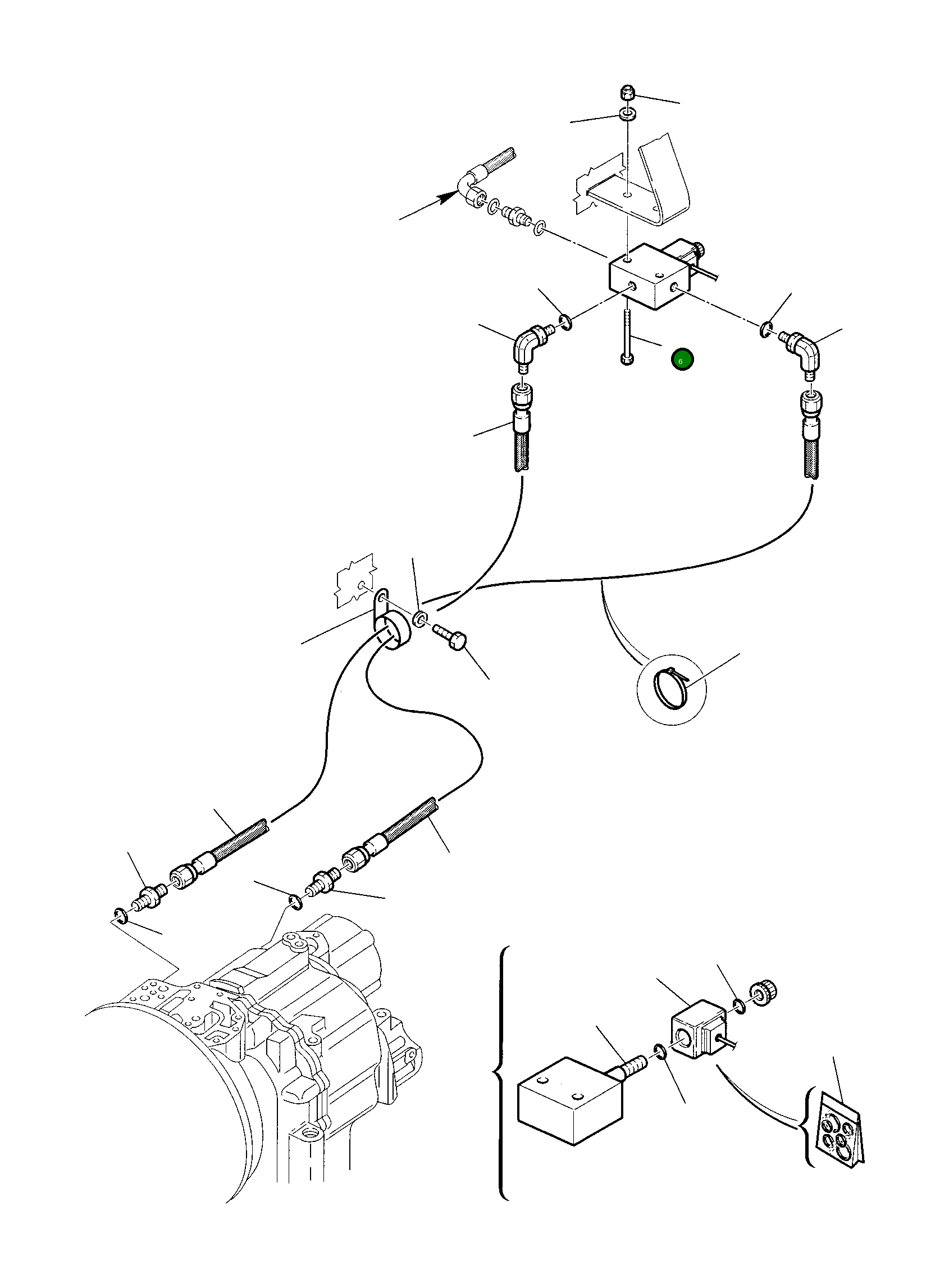 Болт 801015535 Komatsu