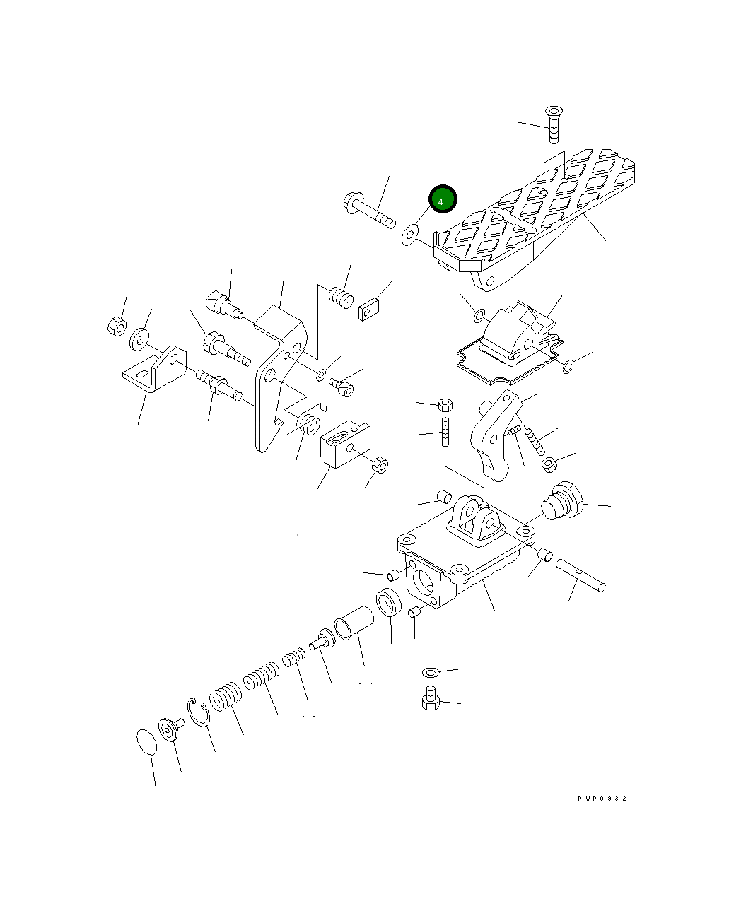 Кольцо уплотнительное (O-Ring) 20E-60-K5770 Komatsu