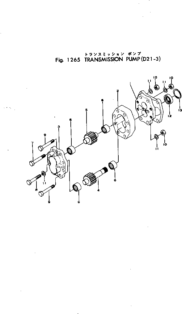 Болт 07425-71070  Komatsu