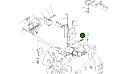Крышка 134-01-71352 Komatsu