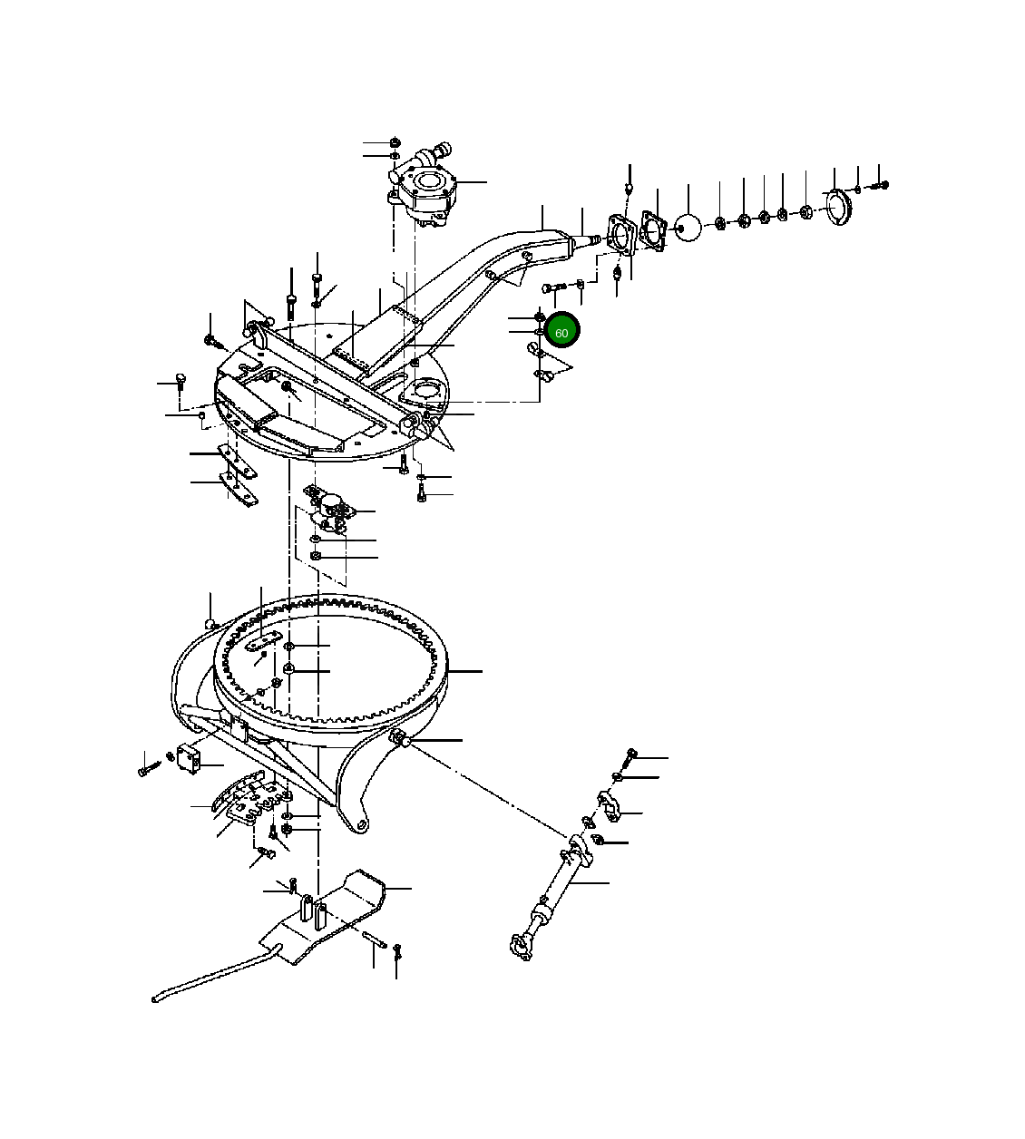 Болт 28 508 R1 Komatsu