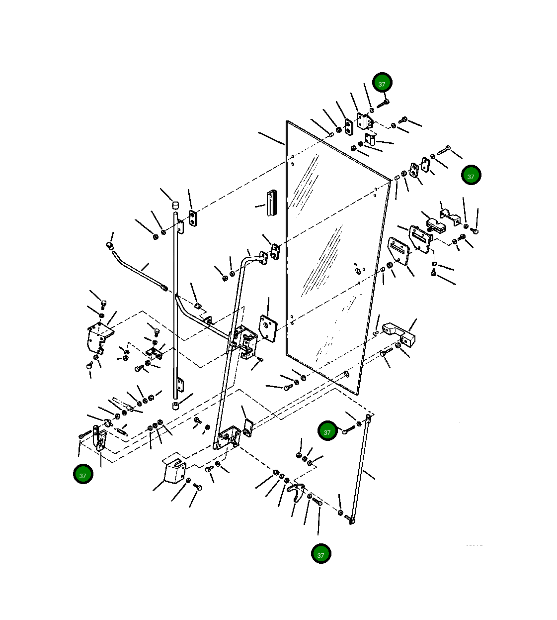 Болт 1439 784 H1 Komatsu
