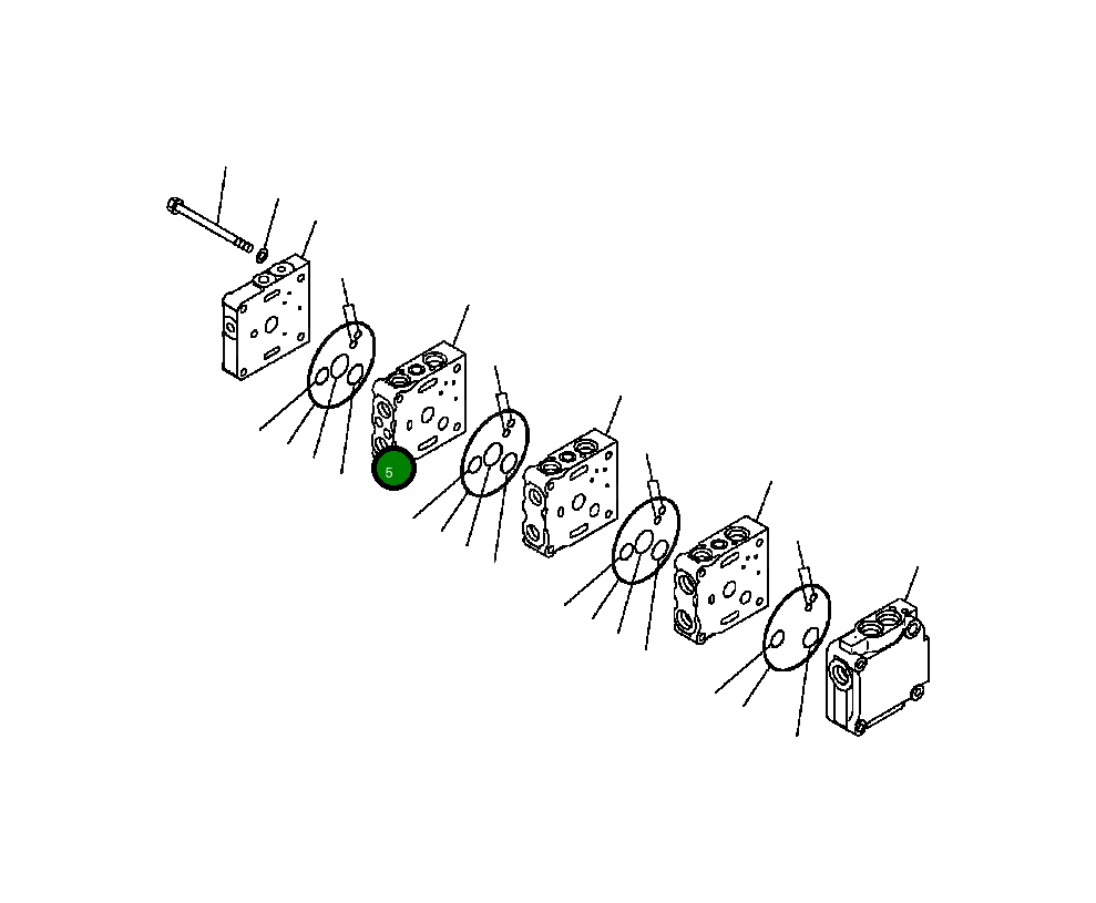Крышка 723-26-21710  Komatsu